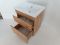 Комплект меблів для ванної кімнати WOOD 60 з умивальником Cers 60 + шафа навісна WOOD 60
