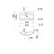 Тумба для ванної кімнати СІМПЛ 60 венге з умивальником Cers 60 (Adamant)