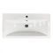 Тумба підвісна для ванної кімнати Мінімал 80 (Grey) з умивальником Cers 80 (штучний камінь)