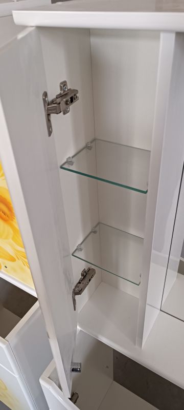 Дзеркало для ванної кімнати КВАДРО 65 ліве ПіК